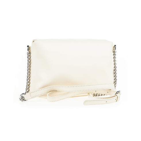 Verde Γυναικεία Τσάντα Χιαστί 16-7442 Εκρού